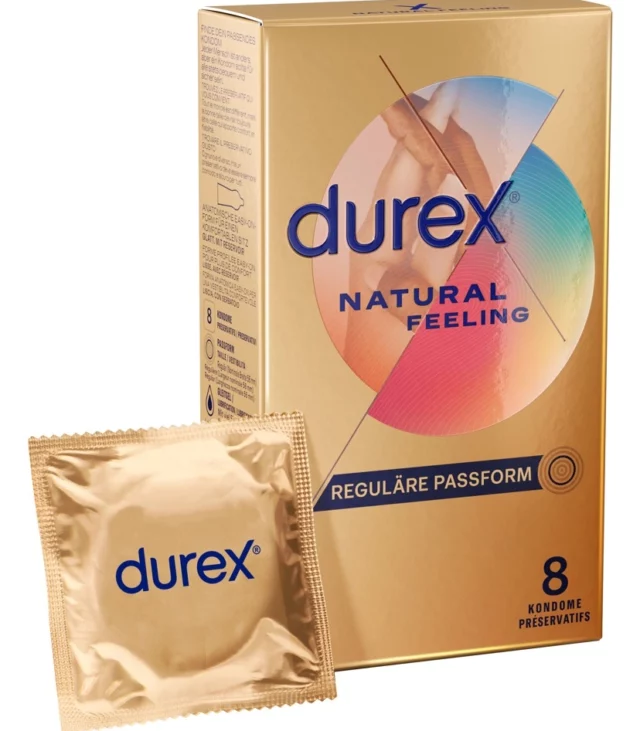 Durex - Naturalne Prezerwatywy Natural Feeling 8 szt