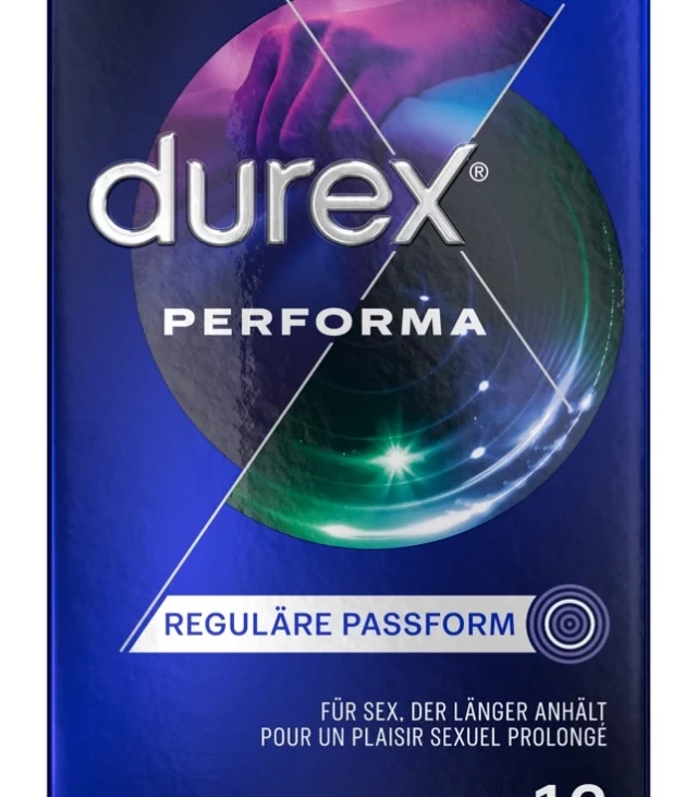 Durex - Prezerwatywy Zapewniające Dłuższy Seks Performa 12 szt