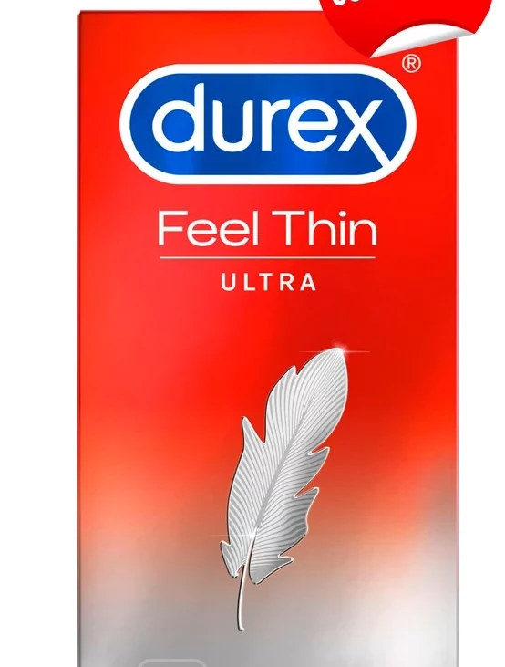 Durex Feel Thin - Prezerwatywy 20% Cieńsze 10szt