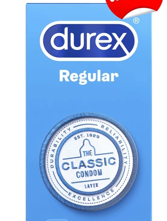 Durex Regular - Klasyczne Prezerwatywy Nawilżone 6szt