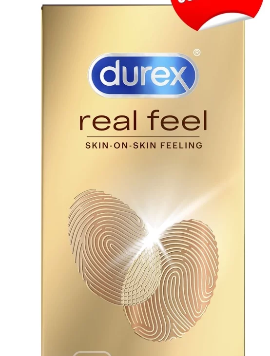 Durex Real Feel - Prezerwatywy Pozbawione Lateksu 8szt