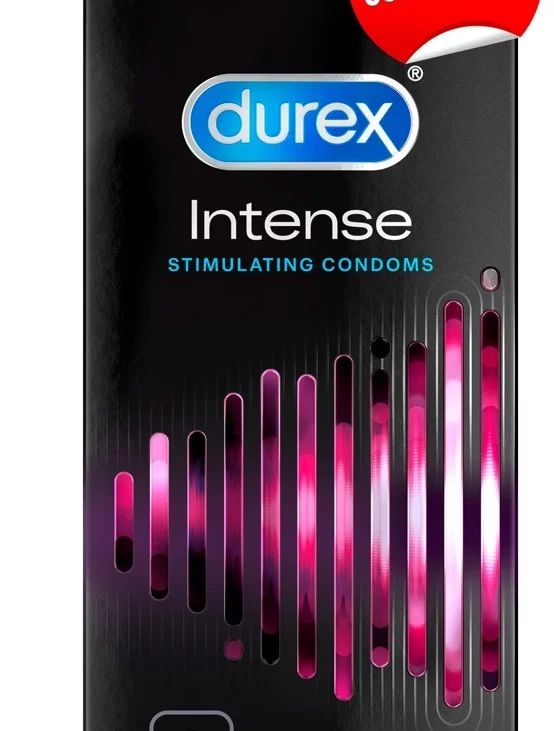 Durex Intense - Prezerwatywy Z Żeberkami 8szt