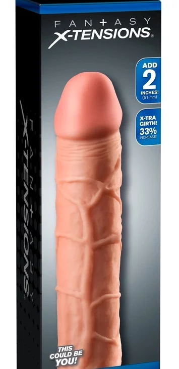 Fantasy X-Tensions - Nakładka Na Penisa 33% Większy Penis +5.1cm Cielisty