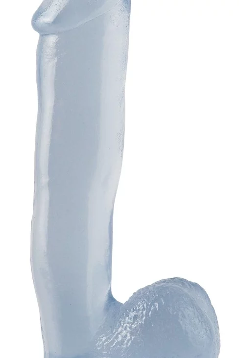 Basix - Realistyczne Dildo Z Jądrami Przezroczyste 31 Cm