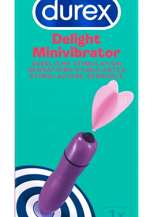 Durex Delight - Cichy Mini Wibrator 9cm