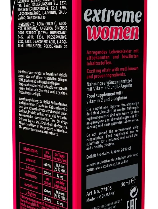 Hiszpańska Mucha Dla Kobiet - Spanish Fly Extreme Women 30ml