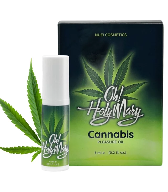 NUEI - Stymulujący Olejek Wzmacniający Orgazm HM Cannabis Pleasure 6 ml