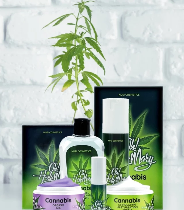 NUEI - Stymulujący Olejek Wzmacniający Orgazm HM Cannabis Pleasure 6 ml