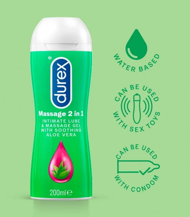 Durex Play 2in1 - Żel Aloesowy Masujący I Smarujący 200ml