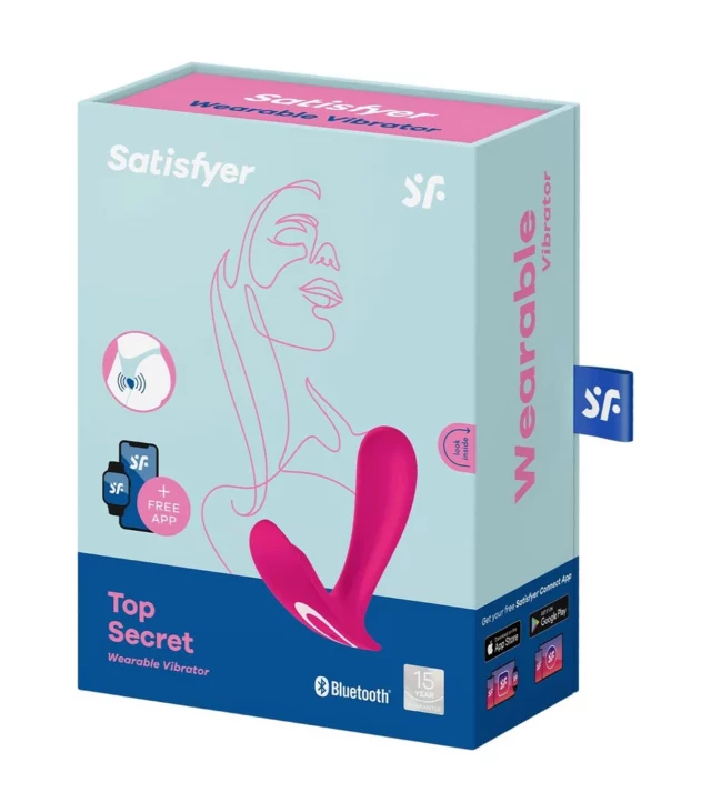 Satisfyer - Wibrator do majtek Top Secret