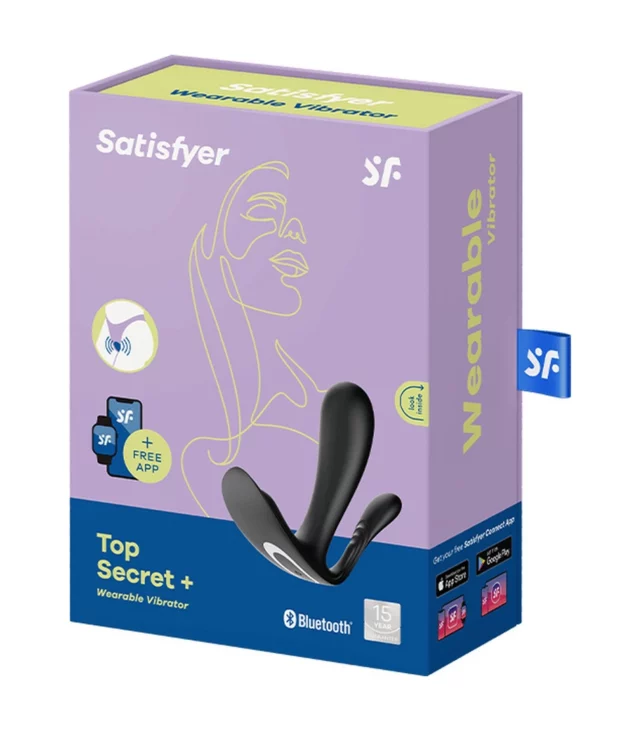 Satisfyer - Wibrator do majtek Top Secret