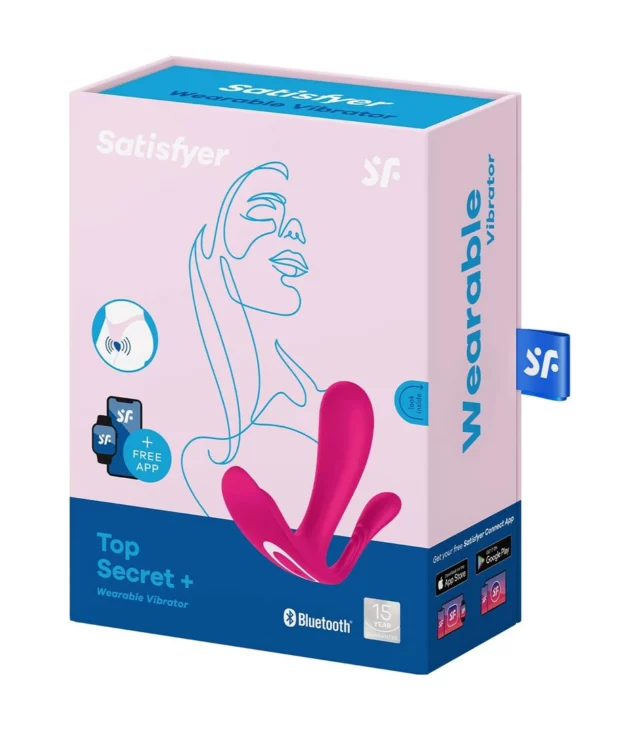 Satisfyer - Wibrator do majtek Top Secret