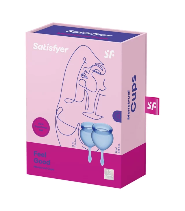 Satisfyer - Kubeczki menstruacyjne Feel Good