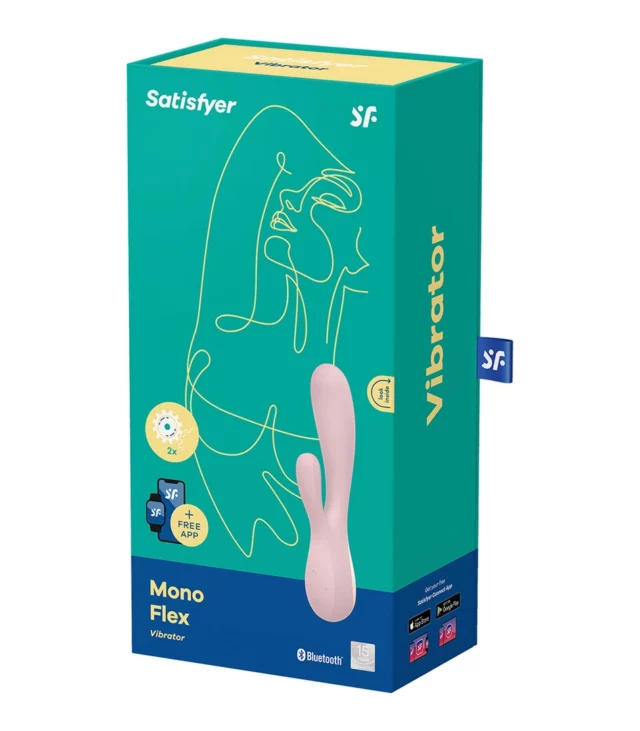 Satisfyer - Wibrator podwójny króliczek Mono