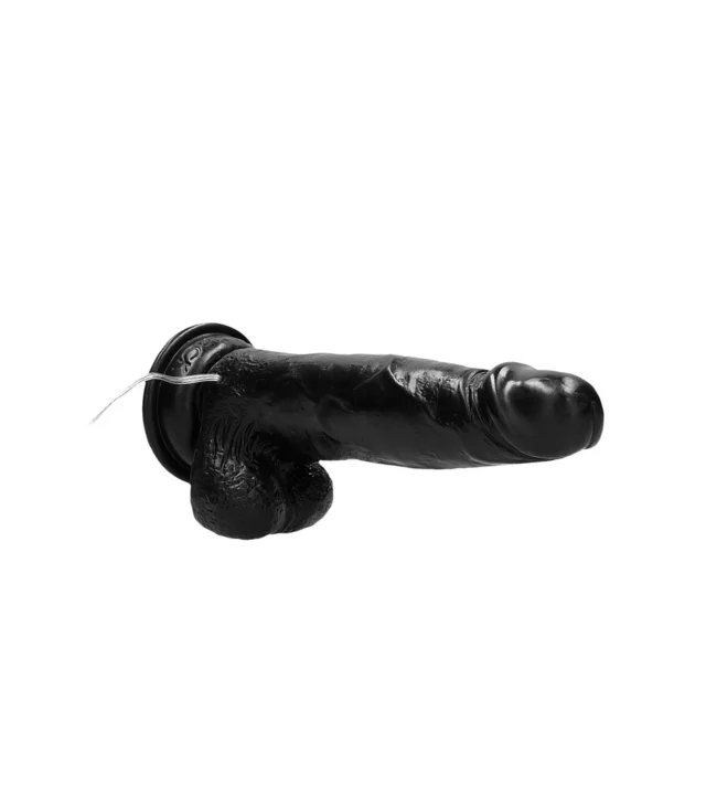 RealRock - Wibrujące realistyczne dildo z jądrami 20 cm