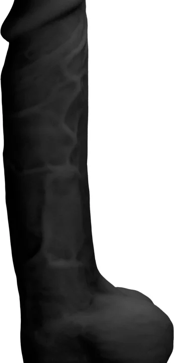 RealRock - Silikonowe dildo z jądrami 18 cm