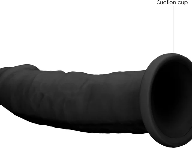 RealRock - Silikonowe dildo bez jąder 23 cm