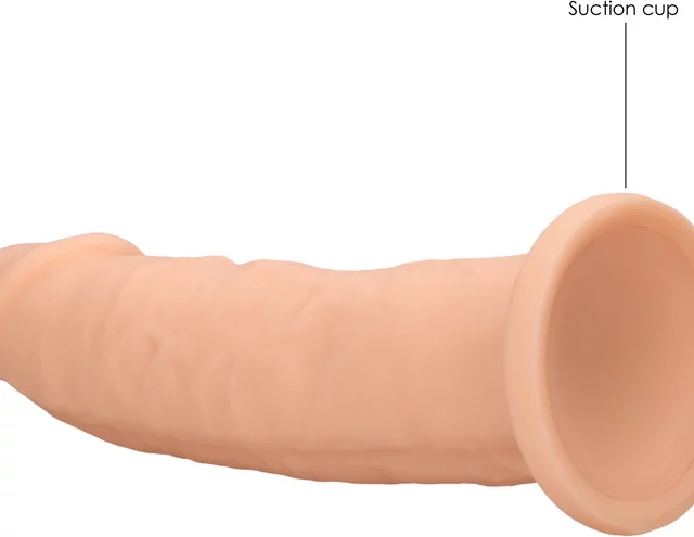 RealRock - Silikonowe dildo bez jąder 23 cm