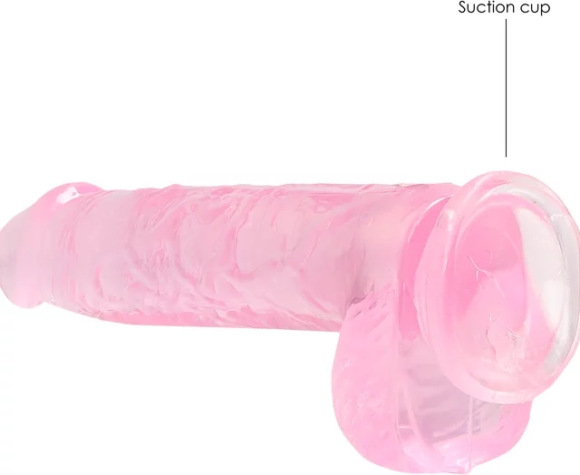 RealRock - Realistyczne dildo z jądrami 15 cm