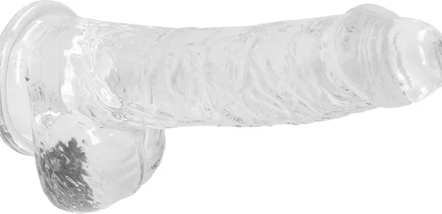 RealRock - Realistyczne dildo z jądrami 15 cm