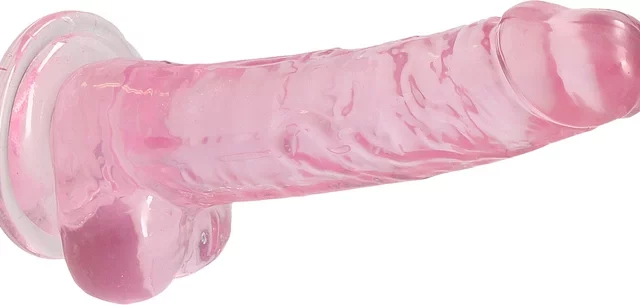 RealRock - Realistyczne dildo z jądrami 18 cm