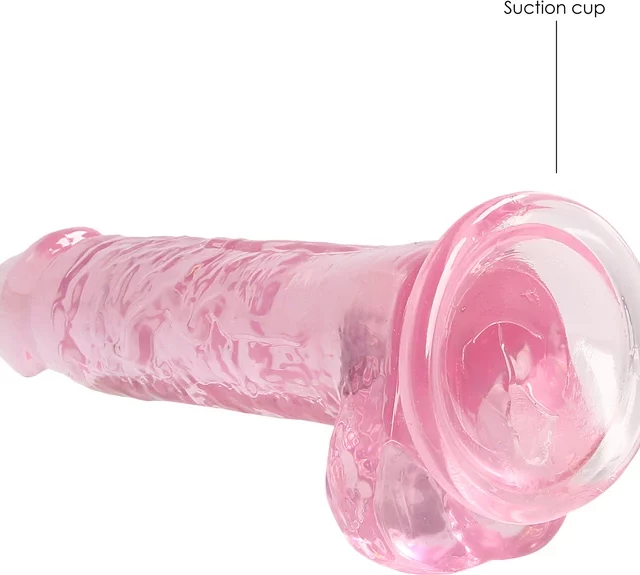 RealRock - Realistyczne dildo z jądrami 18 cm