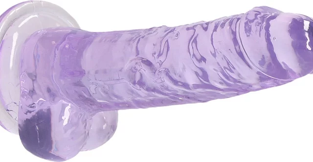 RealRock - Realistyczne dildo z jądrami 18 cm