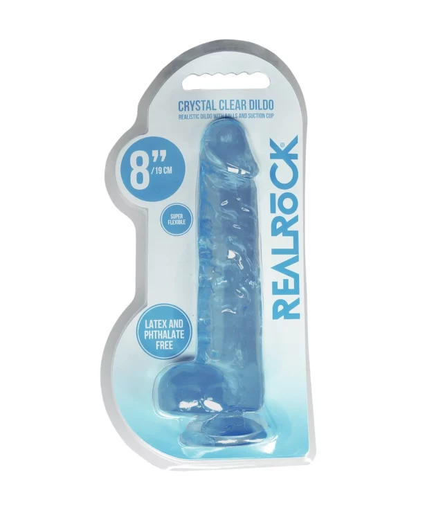 RealRock - Realistyczne dildo z jądrami 21 cm