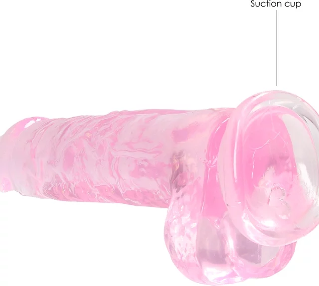 RealRock - Realistyczne dildo z jądrami 21 cm