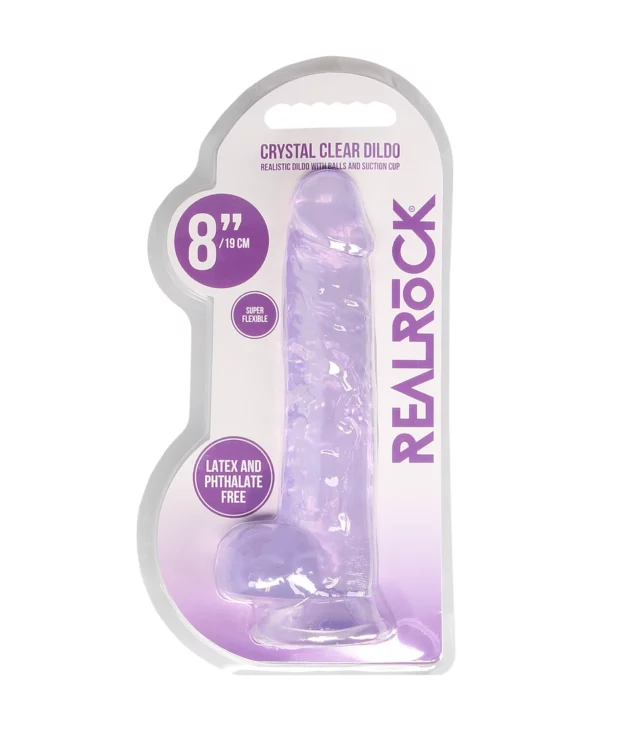 RealRock - Realistyczne dildo z jądrami 21 cm