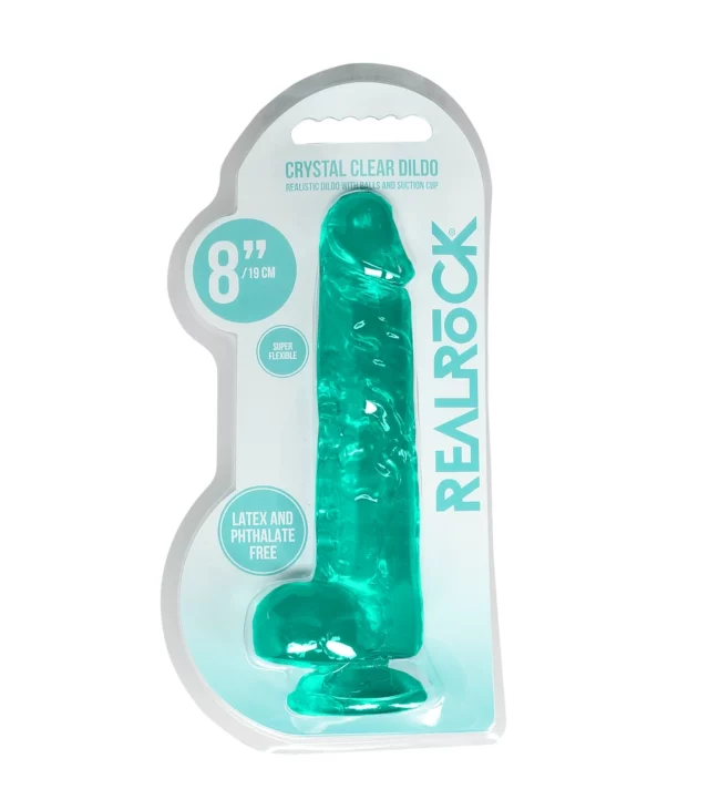 RealRock - Realistyczne dildo z jądrami 21 cm