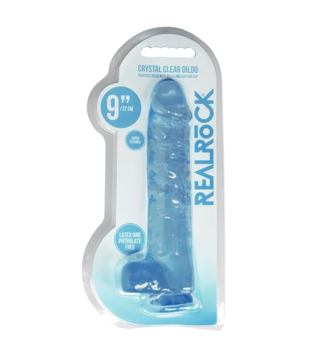 RealRock - Realistyczne dildo z jądrami 23 cm