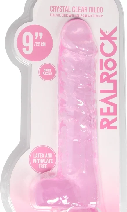 RealRock - Realistyczne dildo z jądrami 23 cm