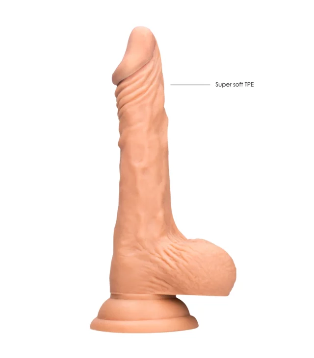 RealRock - Dildo z jądrami 17 cm