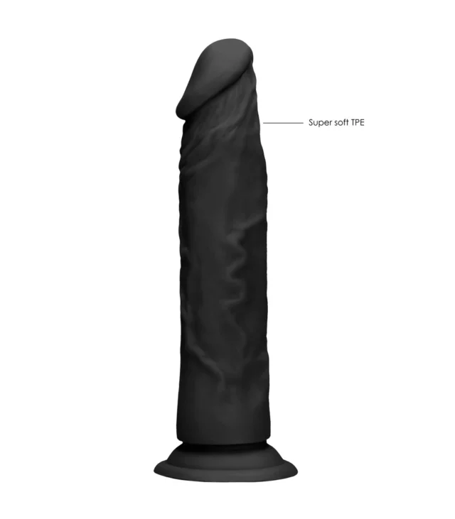 RealRock - Bardzo realistyczne dildo z wypukłymi żyłami 17 cm