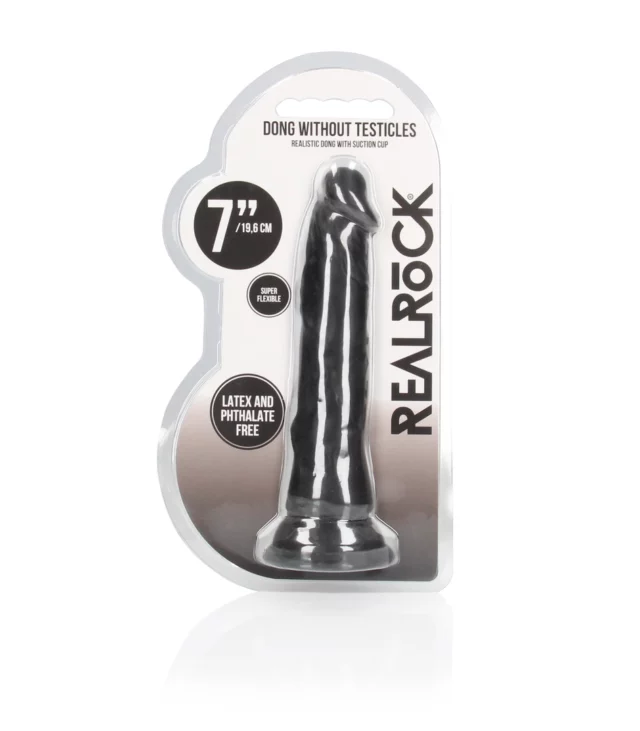 RealRock - Bardzo realistyczne dildo z wypukłymi żyłami 17 cm