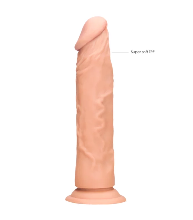 RealRock - Bardzo realistyczne dildo z wypukłymi żyłami 17 cm