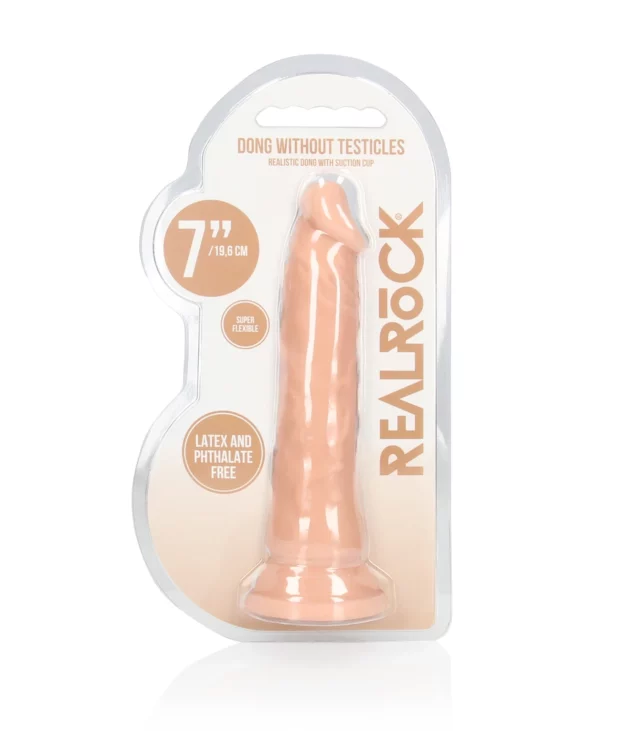 RealRock - Bardzo realistyczne dildo z wypukłymi żyłami 17 cm