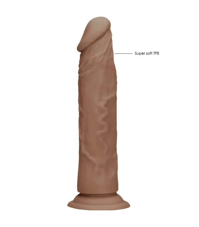 RealRock - Bardzo realistyczne dildo z wypukłymi żyłami 17 cm