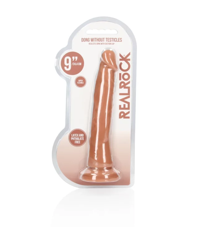 RealRock - Bardzo realistyczne dildo z wypukłymi żyłami 23 cm