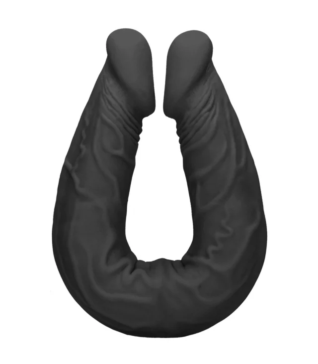 RealRock - Podwójne wygięte dildo - bardzo długie 36cm