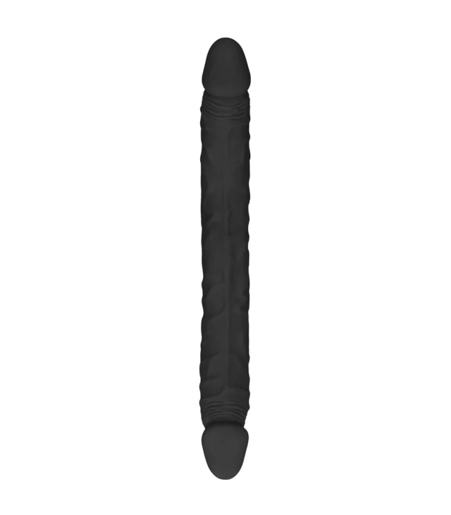 RealRock - Podwójne wygięte dildo - bardzo długie 36cm