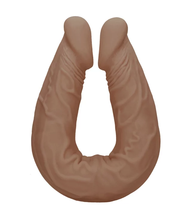 RealRock - Podwójne wygięte dildo - bardzo długie 36cm