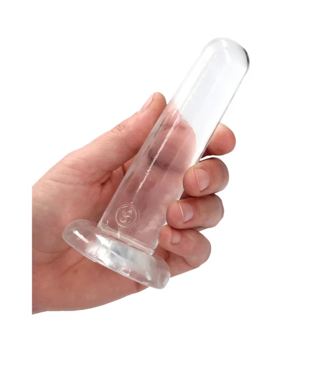 RealRock - Dildo z przyssawką proste 13,5 cm