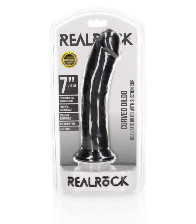 RealRock - Realistyczne dildo z przyssawką 18 cm