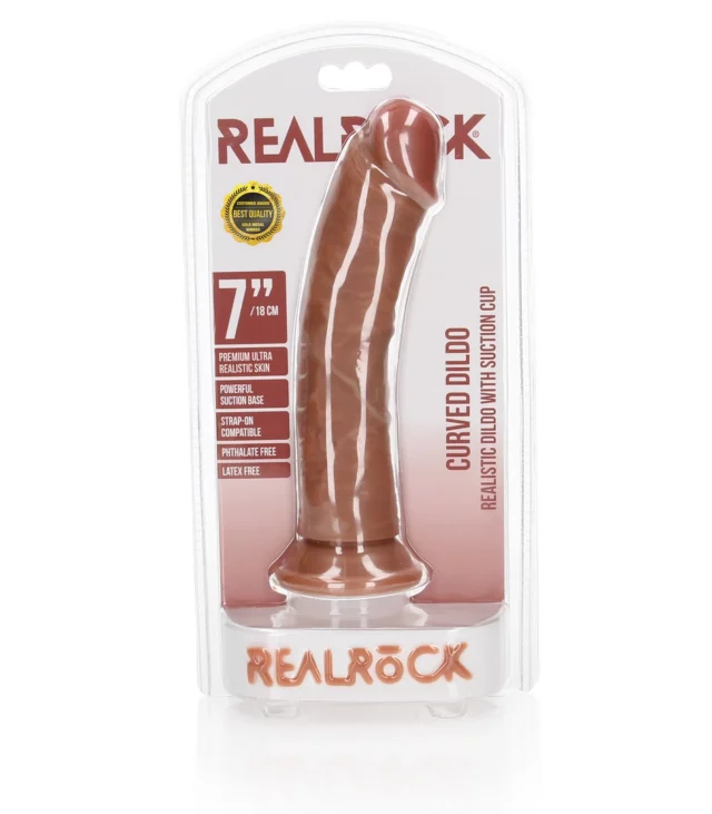 RealRock - Realistyczne dildo z przyssawką 18 cm