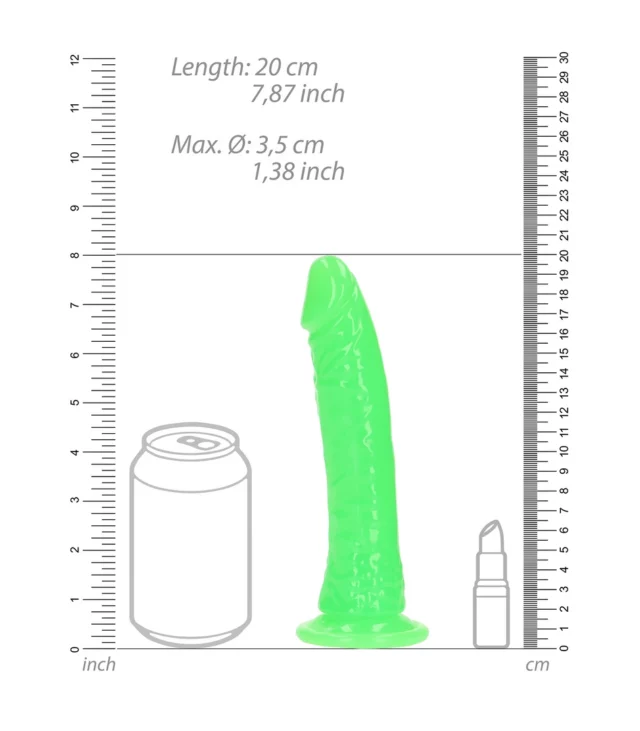 RealRock - Realistyczne dildo z przyssawką 18 cm