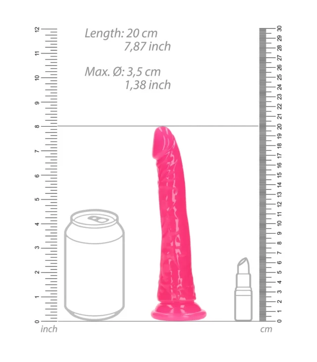 RealRock - Realistyczne dildo z przyssawką 18 cm