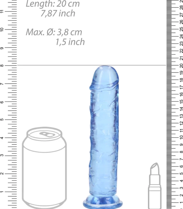 RealRock - Realistyczne dildo z przyssawką 18 cm