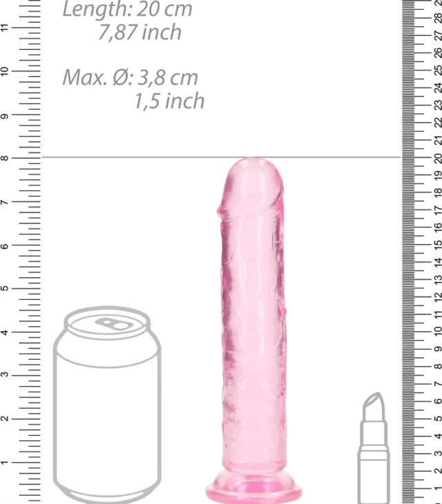 RealRock - Realistyczne dildo z przyssawką 18 cm